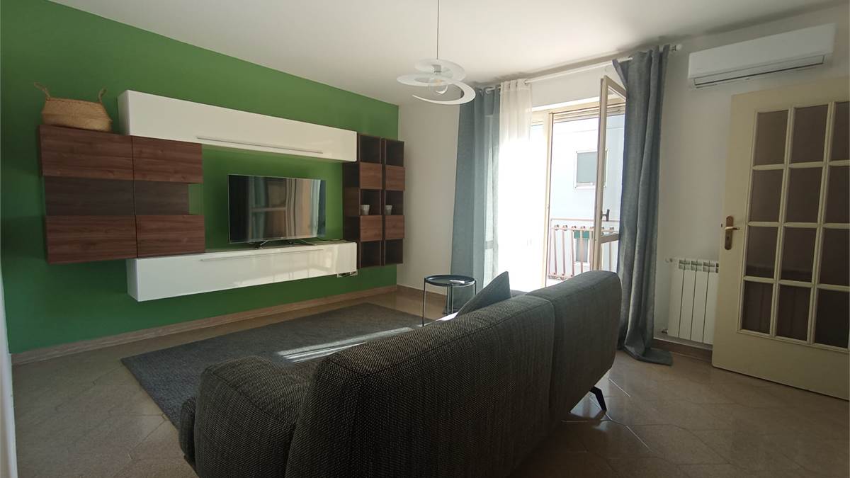 Soggiorno con balcone